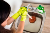 Clean a Smelly Kitchen Sink Drain